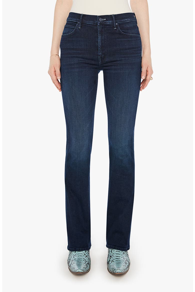 Smokin' Skimp High Waist Bootcut Jeans, Main, color, KARAOKE IN KYOTO