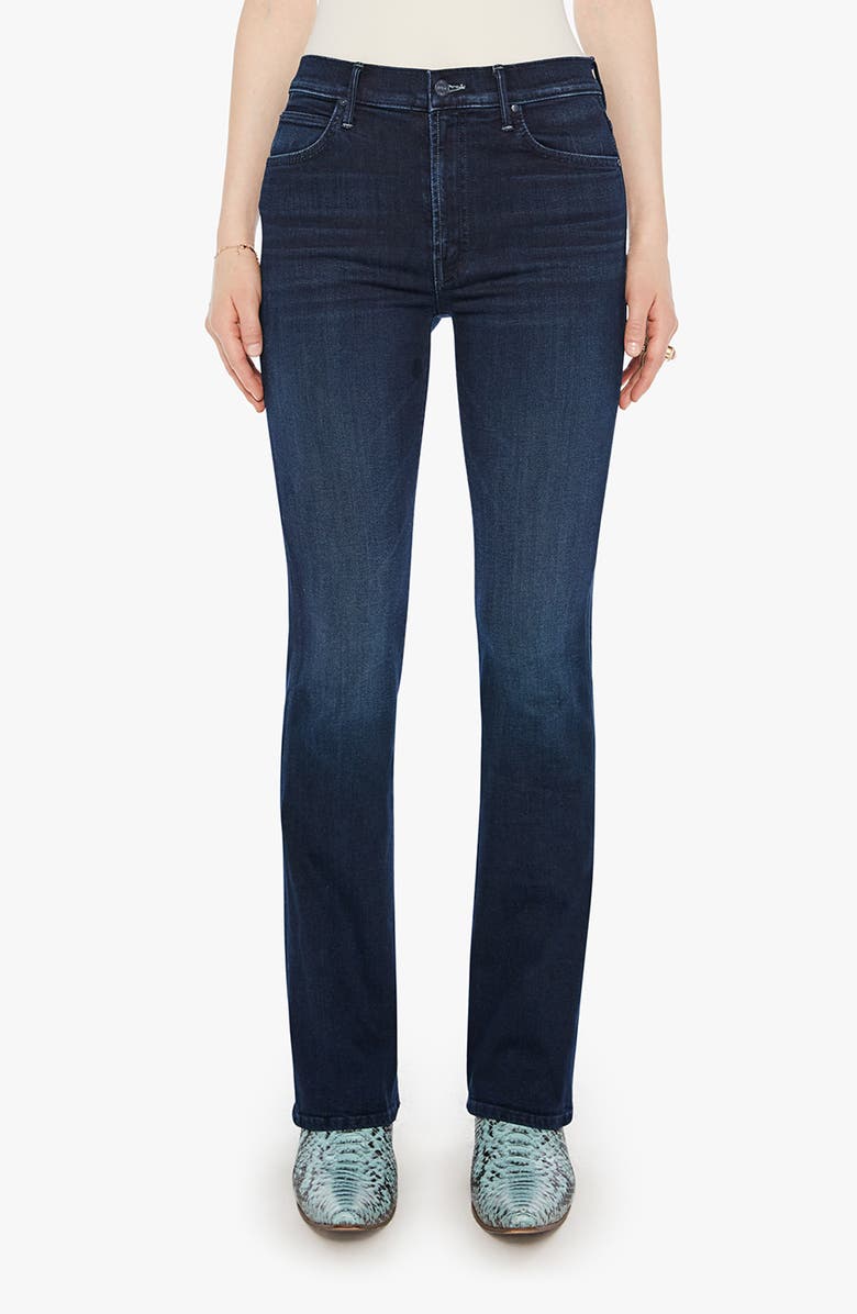 MOTHER Smokin' Skimp High Waist Bootcut Jeans, Main, color, Karaoke In Kyoto