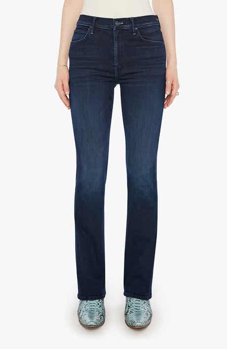 MOTHER Smokin' Skimp High Waist Bootcut Jeans