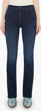 MOTHER Smokin' Skimp High Waist Bootcut Jeans