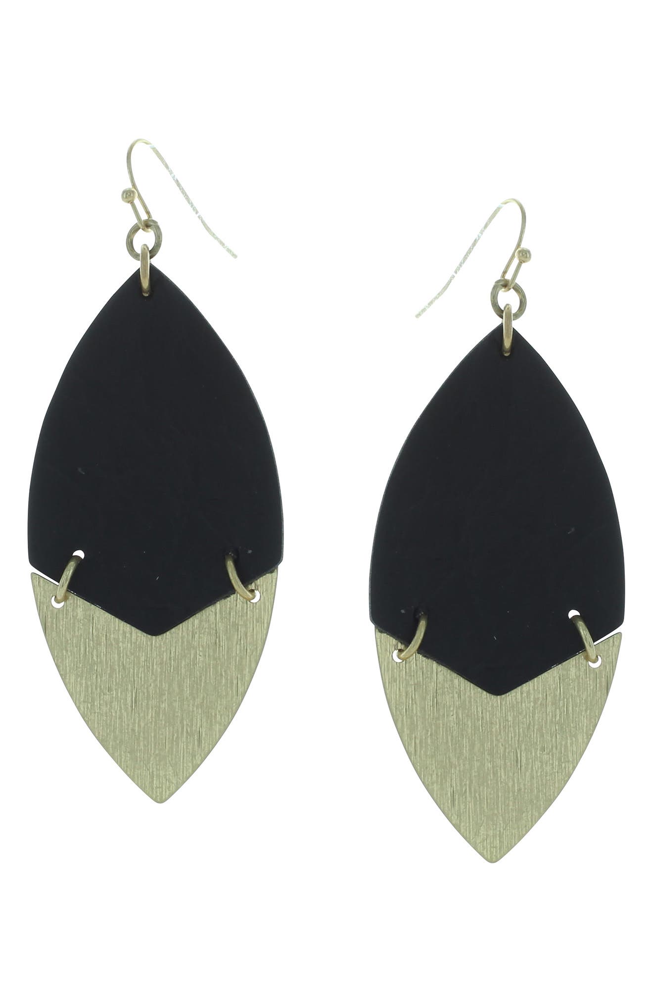 OLIVIA WELLES Gold-Plated Quinn Split Earrings