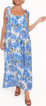 Petal & Pup Amber Floral Print Maxi Dress