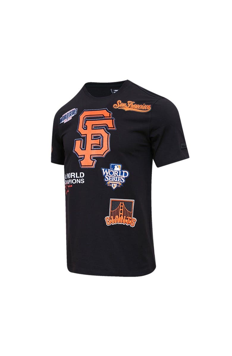 PRO STANDARD Men's Pro Standard Black San Francisco Giants Championship T-Shirt, Alternate, color, Black