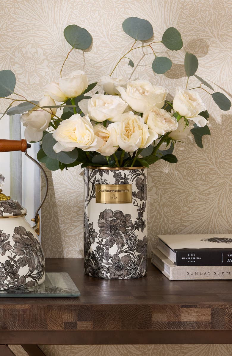 MACKENZIE CHILDS Sterling English Garden Utensil Holder, Alternate, color, Sterling