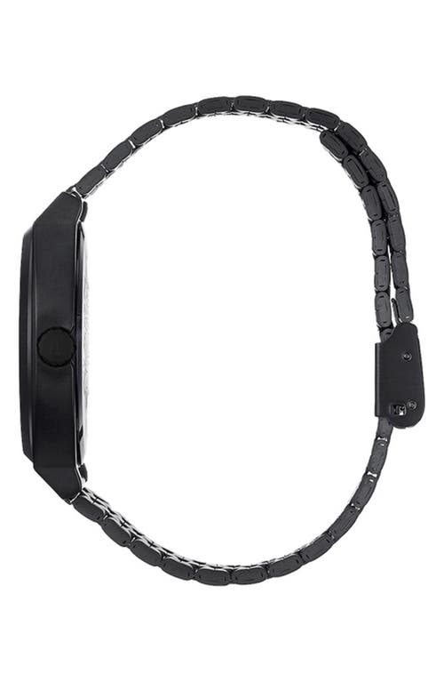 Nixon The Time Teller Bracelet Watch, 37mm In Black