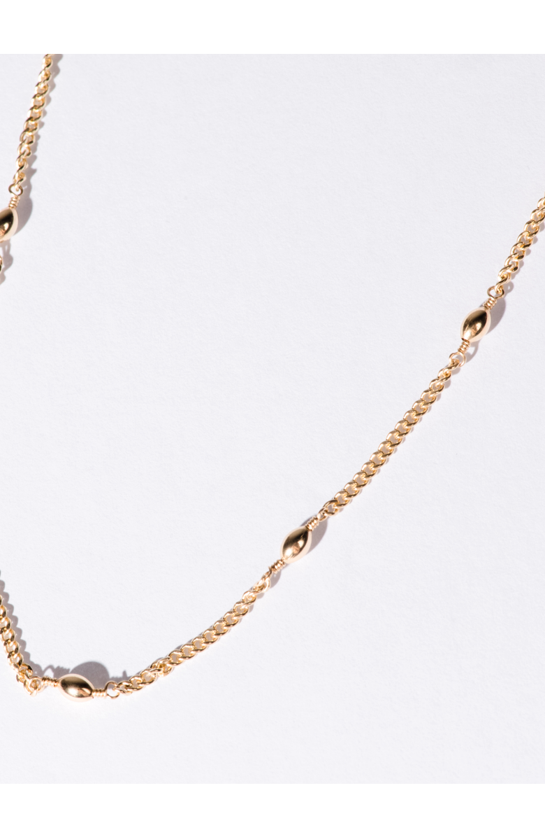 ABLE Nora Curb Chain Necklace, Alternate, color, Gold-Filled