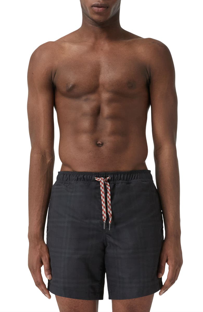 Burberry Martin Check Swim Trunks, Main, color,