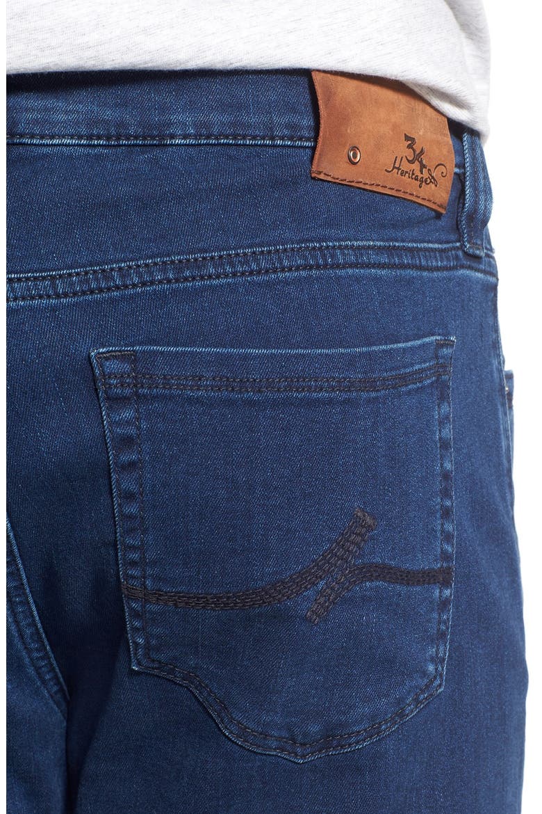 Courage Straight Leg Jeans, Alternate, color, MIDNIGHT LIGHT DENIM