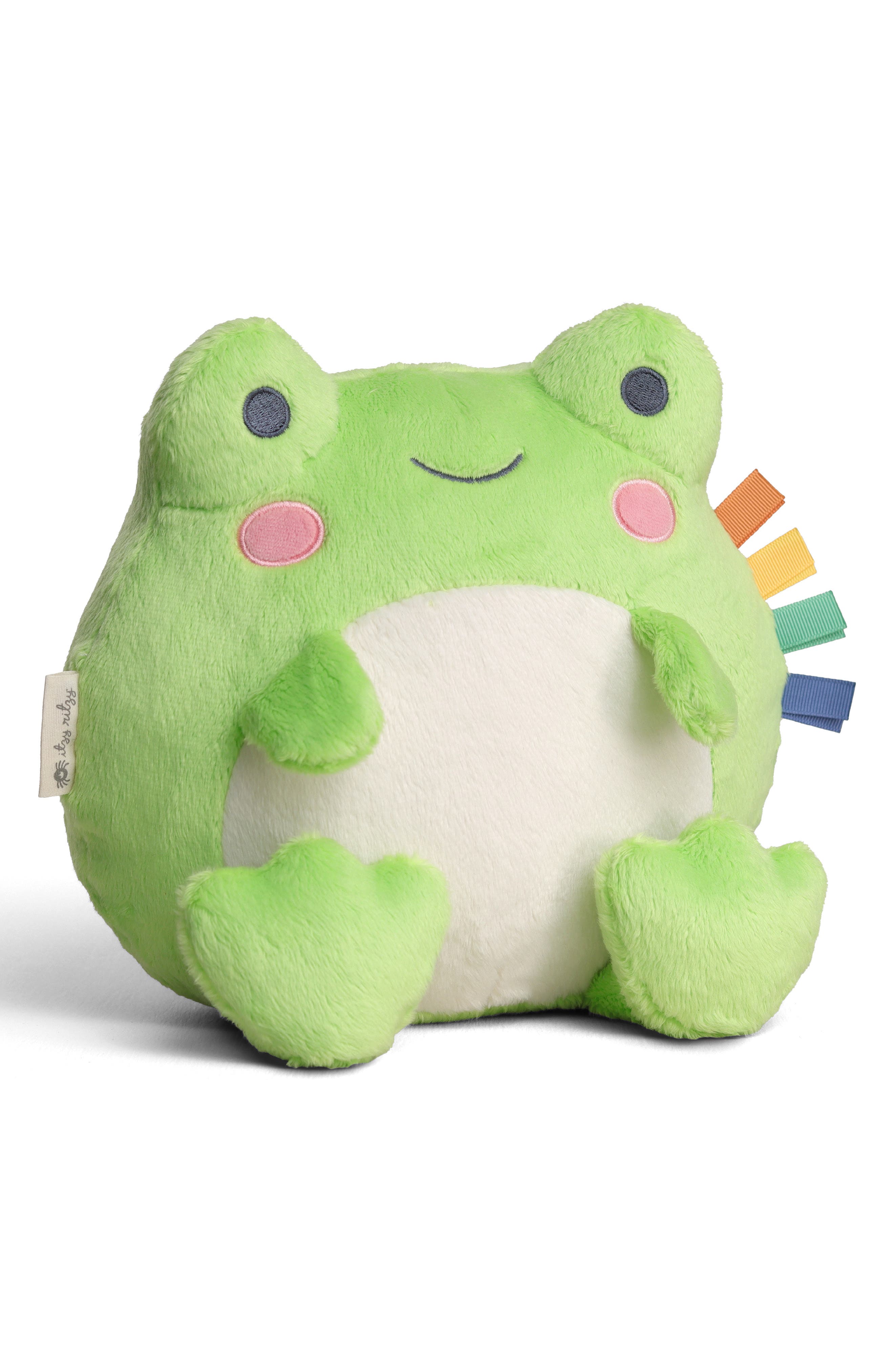 Itzy Ritzy Plush Frog Stuffed Animal