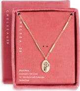 Chelsea28 Demi Fine Etched Flower Pendant Necklace