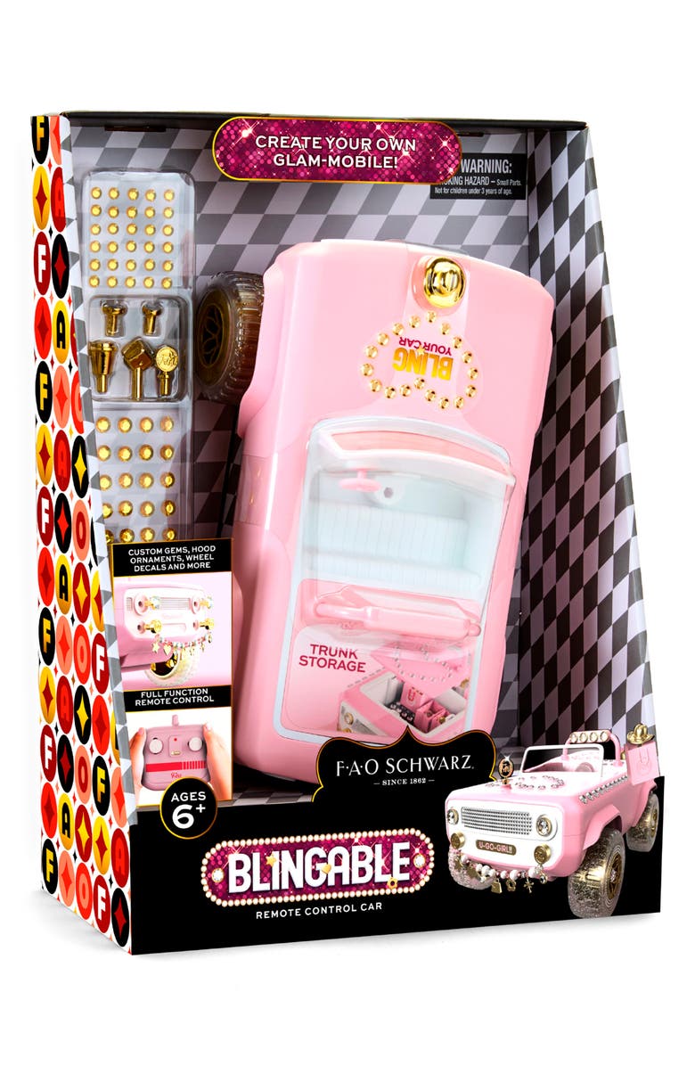 FAO Schwarz Remote Control DIY Glam Mobile Toy, Alternate, color, Light/ Pastel Pink