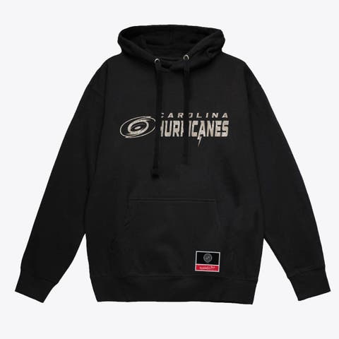 Men's Mitchell & Ness Black Carolina Hurricanes True Timber Camo Hoodie