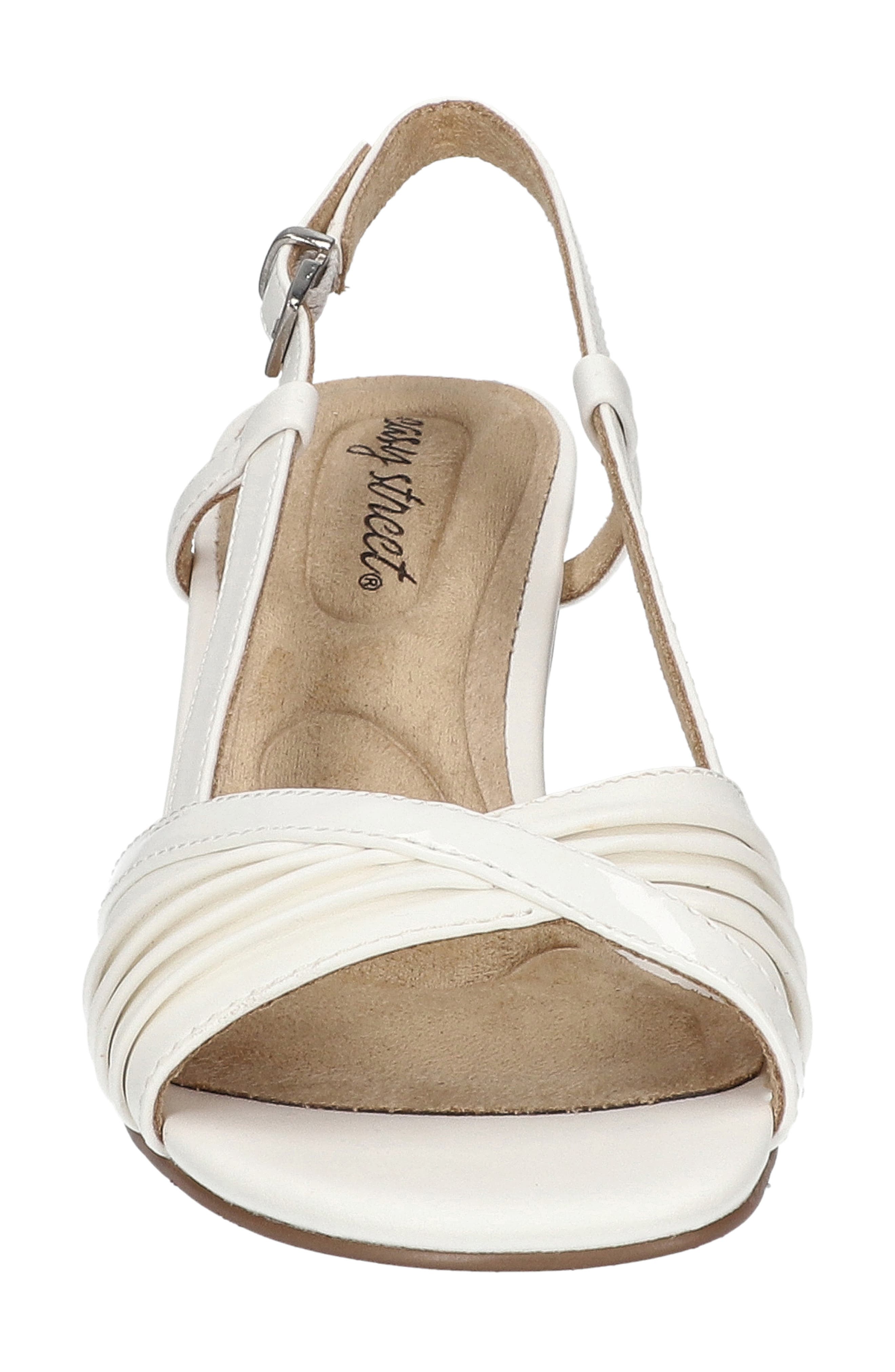 Delite Slingback Sandal, Alternate, color, WHITE-PATENT