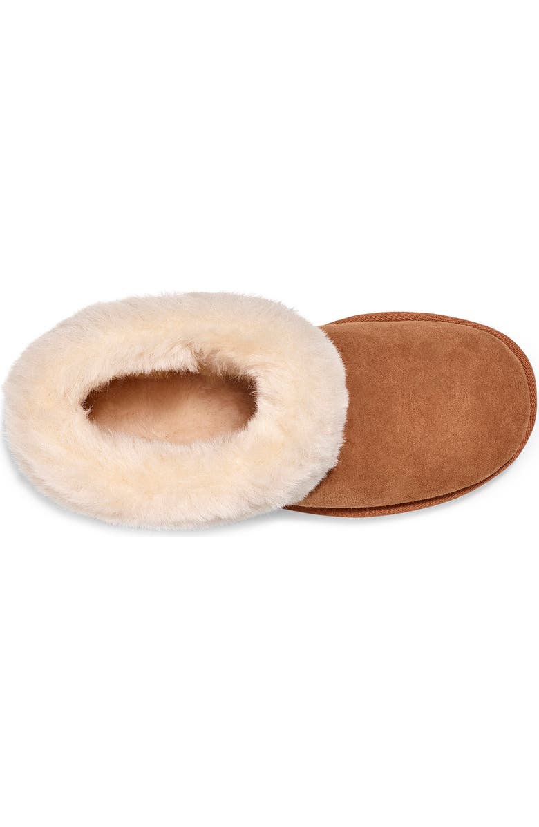 UGG<sup>®</sup> UGG Classic Mini Fluff Genuine Shearling Bootie, Alternate, color,
