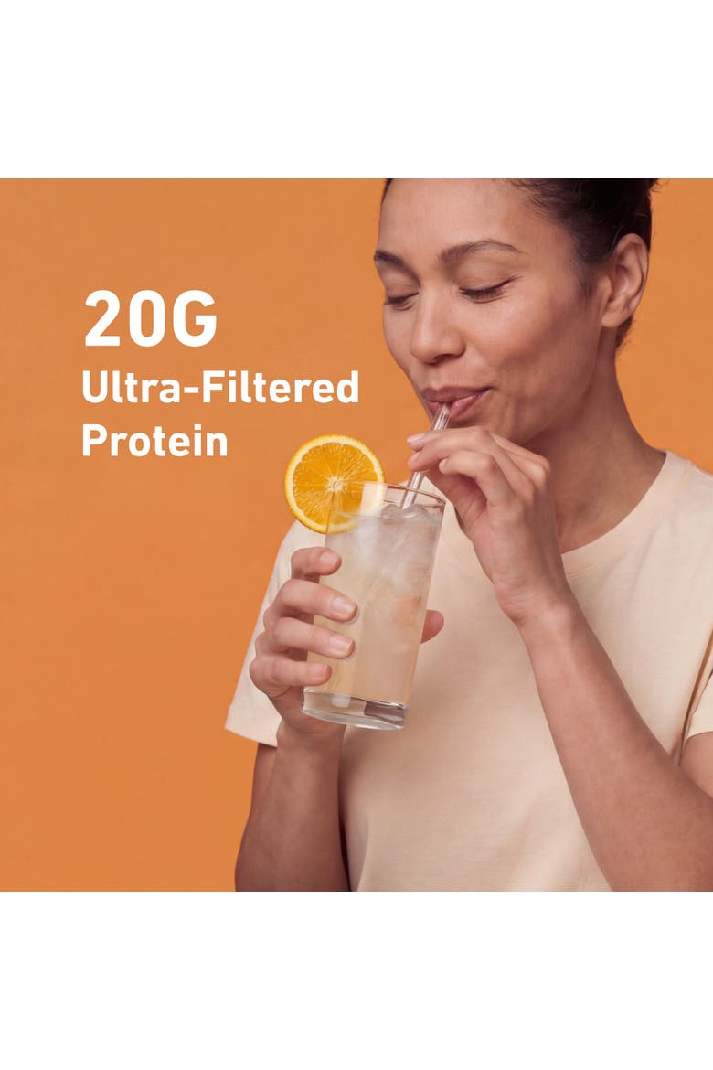Clear Low Carb 100% Whey Protein Isolate Powder, Citrus Lemonade, 20g Protein, About 14 Servings, Alternate, color, None