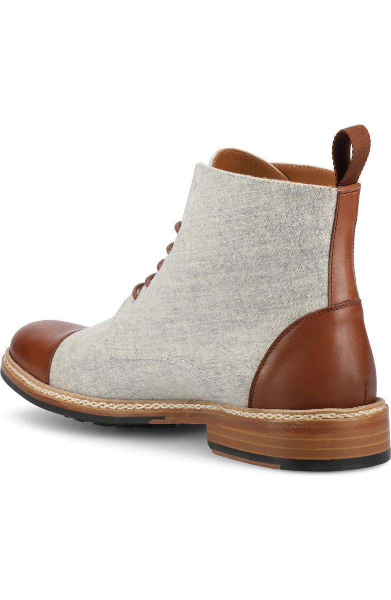 TAFT The Jack Cap Toe Boot, Alternate, color, Avalanche