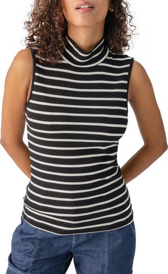 Sanctuary Essential Striped Mock