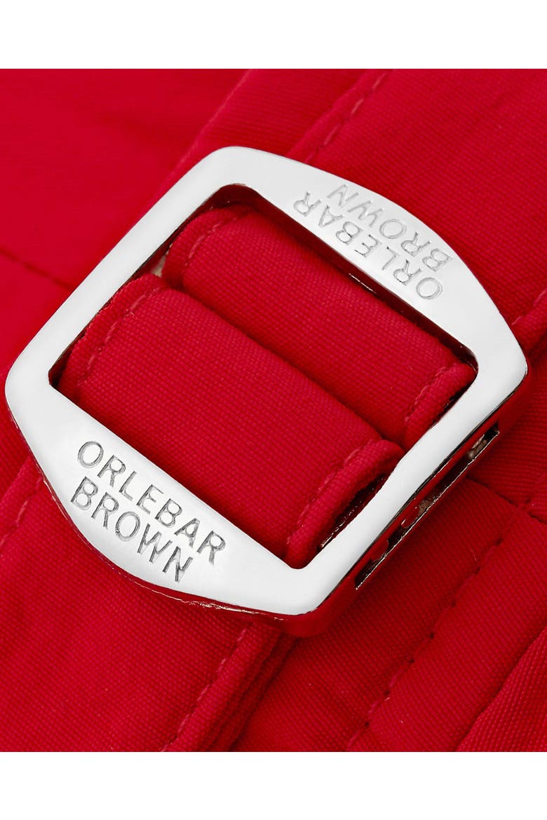 Bulldog Swim Shorts, Alternate, color, RESCUE RED