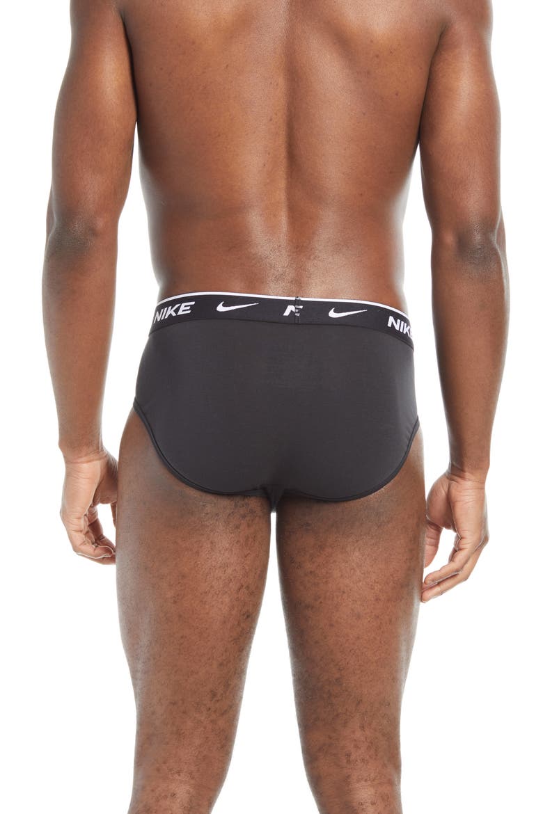 Dri-FIT 3-Pack Everyday Performance Briefs, Alternate, color, BLACK