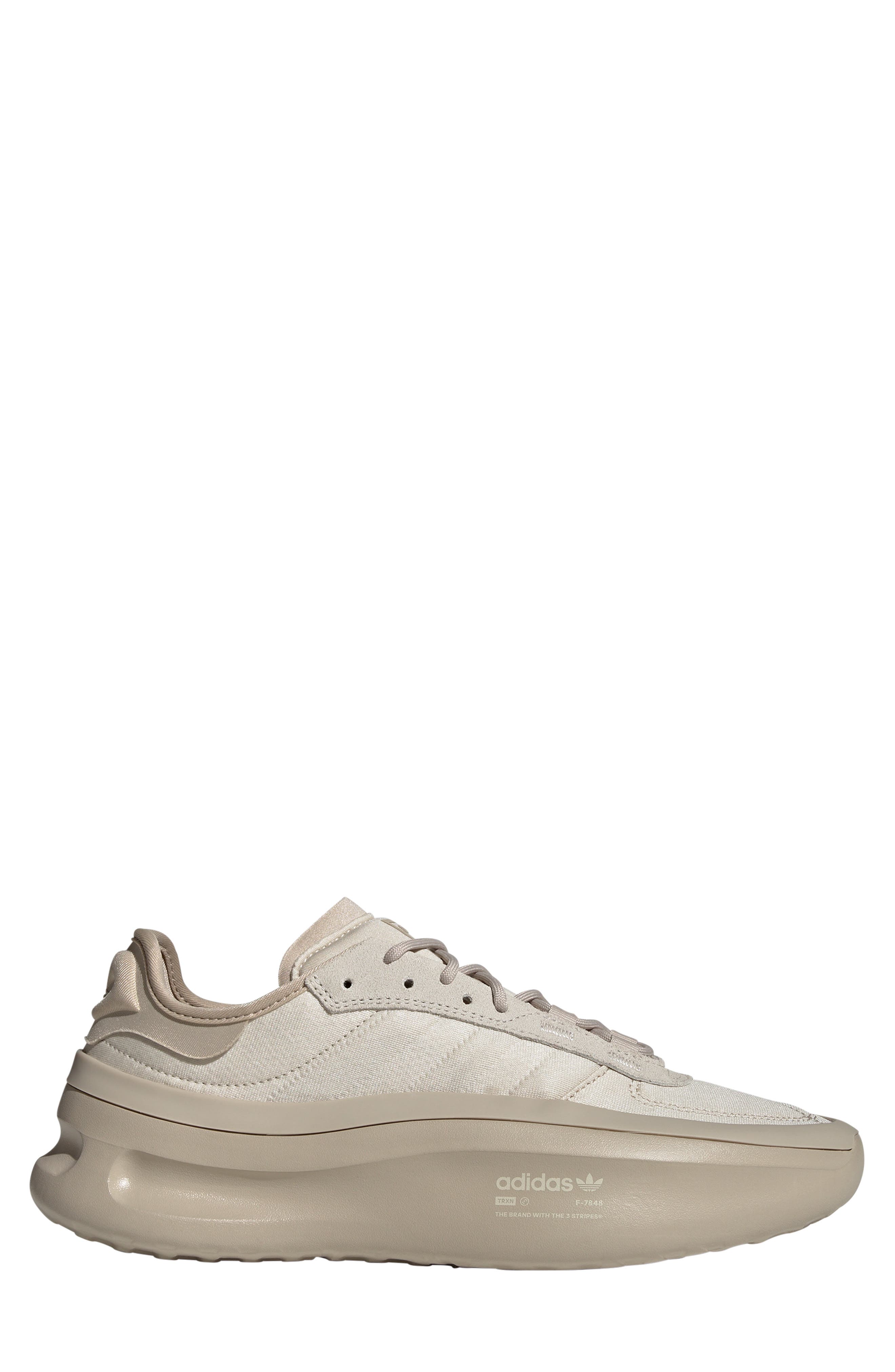 adidas adiFOM X Sneaker, Alternate, color, Alumina/ Wonder Beige/ Yellow