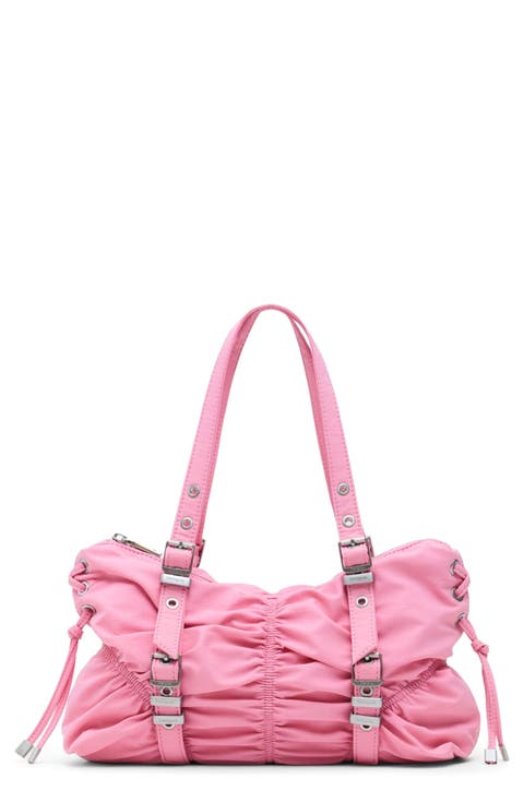 Ruched Shoulder Bag