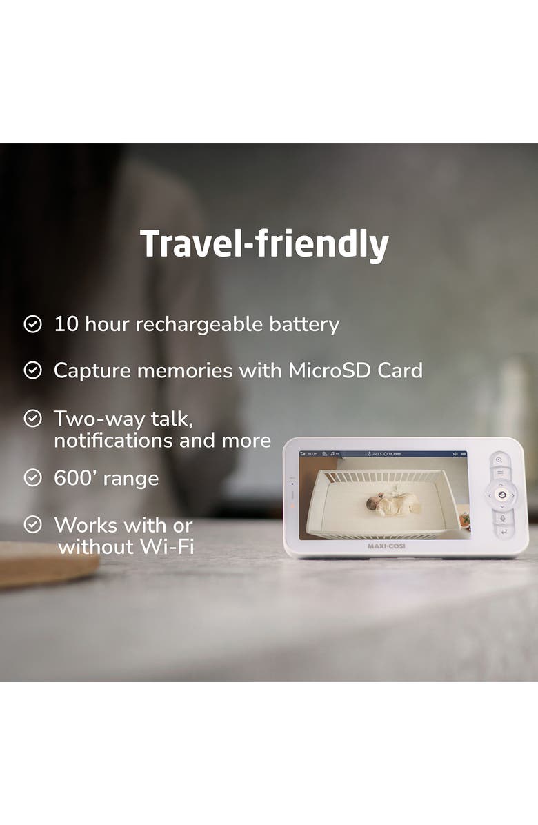 Maxi-Cosi<sup>®</sup> See Pro 360° Baby Monitor, Alternate, color, White