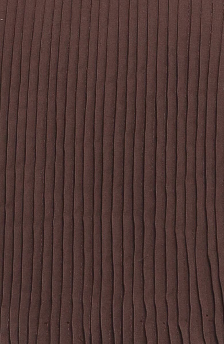 Petal & Pup Alandra Pintuck Pleat Cotton Maxi Dress, Alternate, color, Brown