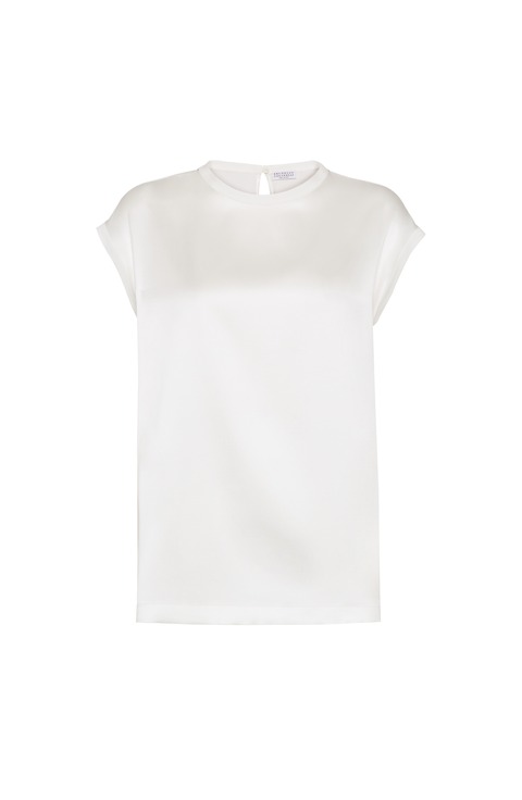 Satin T-shirt