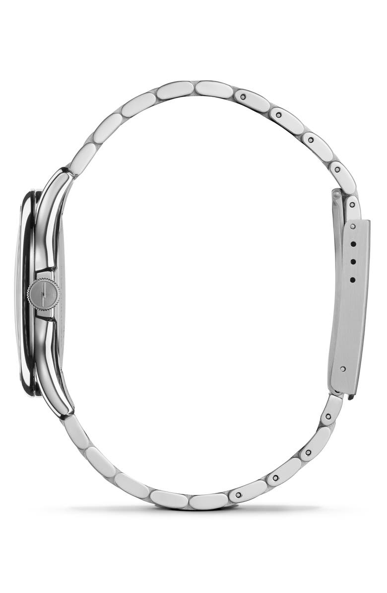 Shinola The Vinton Bracelet Watch, 38mm, Alternate, color, Black