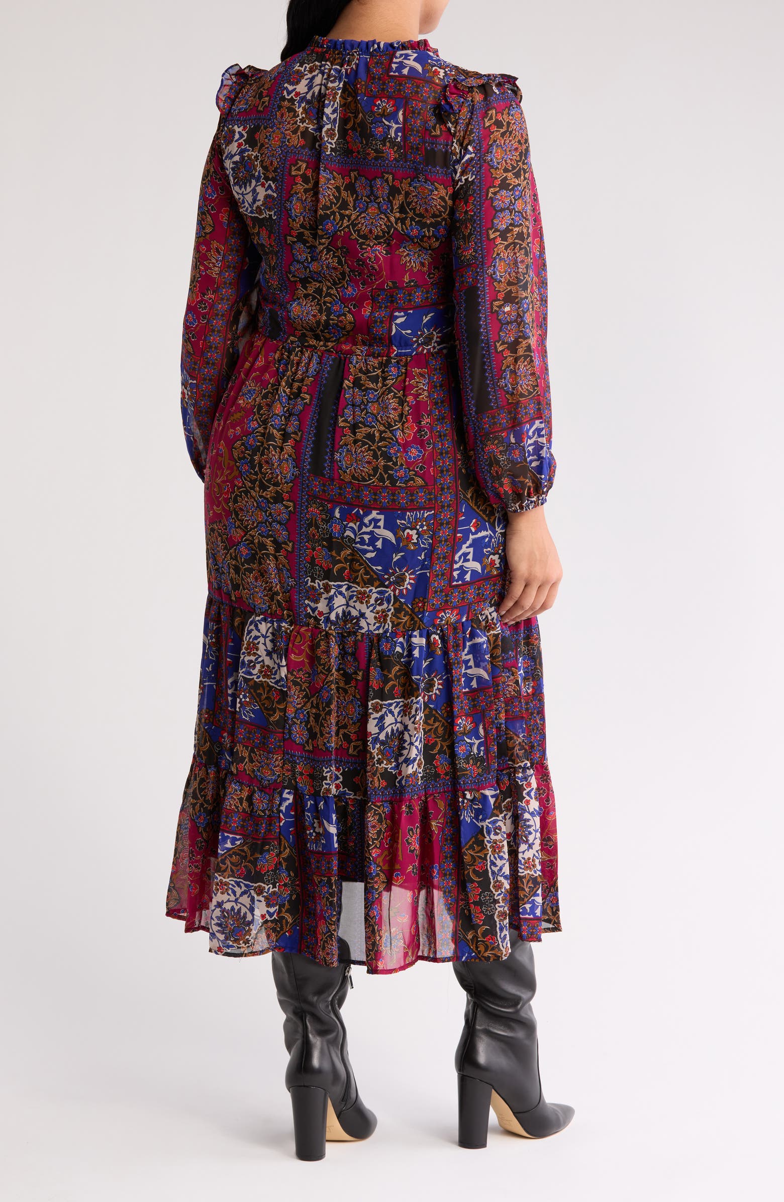 Julia Jordan Long Sleeve Ruffle Dress | Nordstromrack