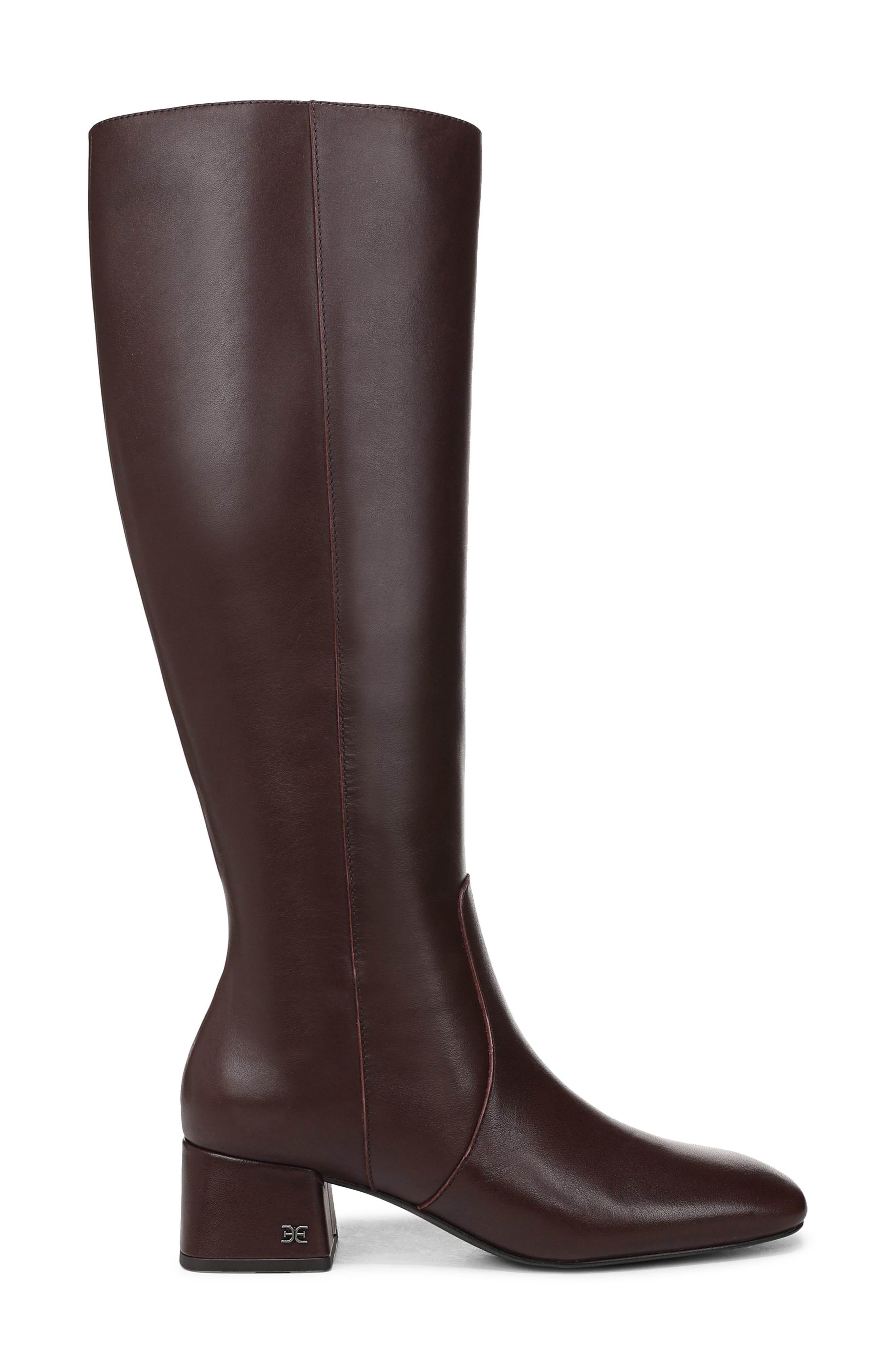 Porter Knee High Boot, Alternate, color, SPICED PECAN LEATHER