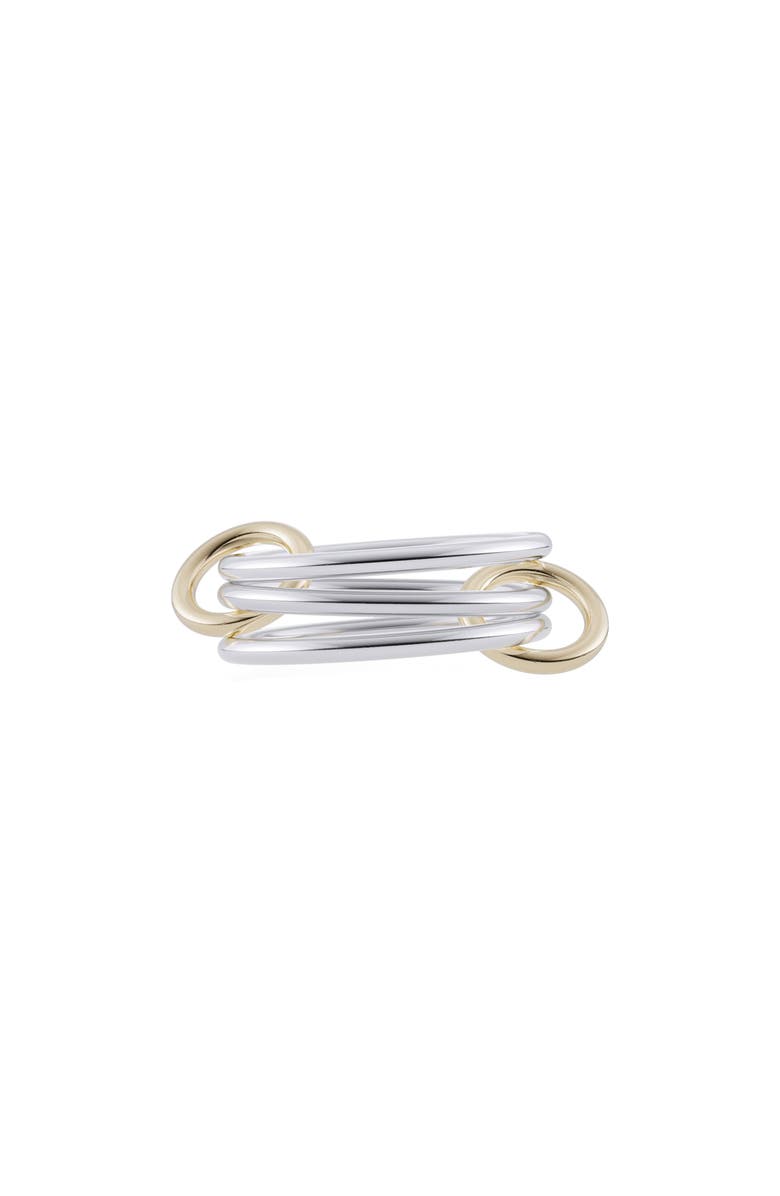 Spinelli Kilcollin Solarium Linked Rings, Main, color, Silver