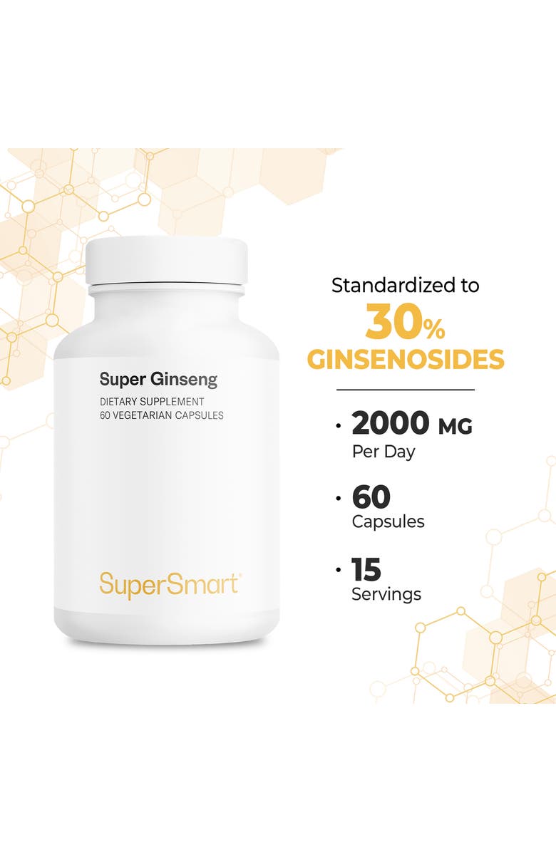 SuperSmart Ginseng 30% 2000mg per Day, Alternate, color, NO COLOR