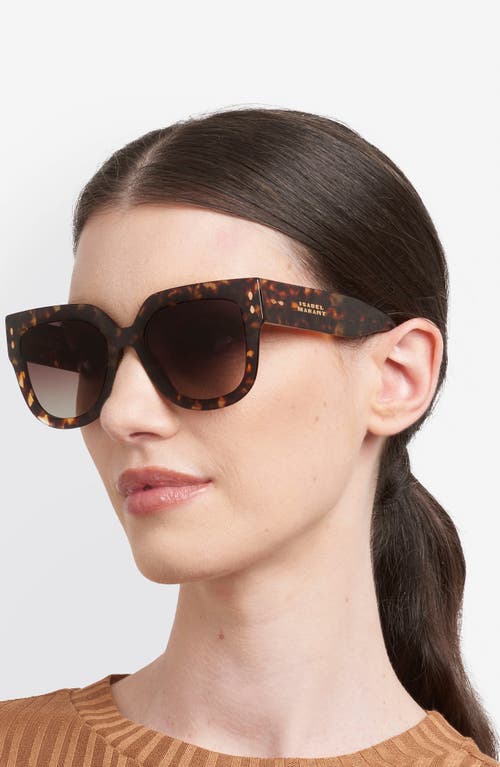 Isabel Marant 53mm Square Sunglasses In Brown
