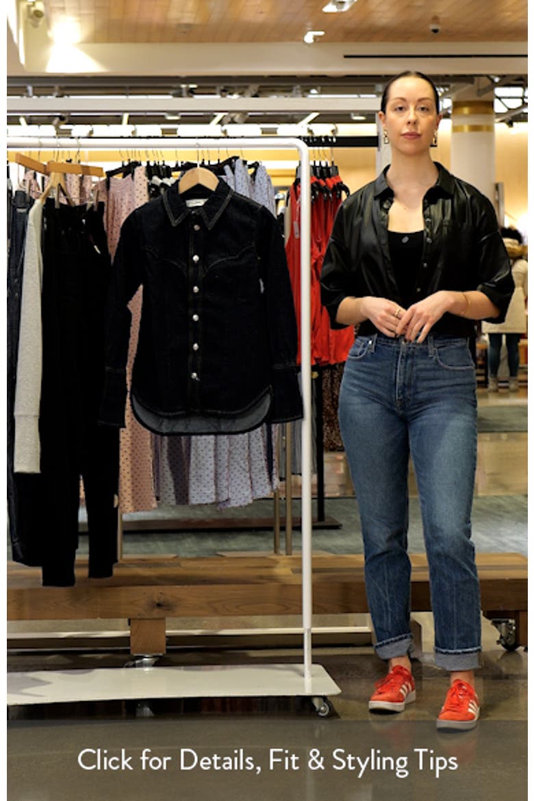 Western Denim Button-Up Shirt video