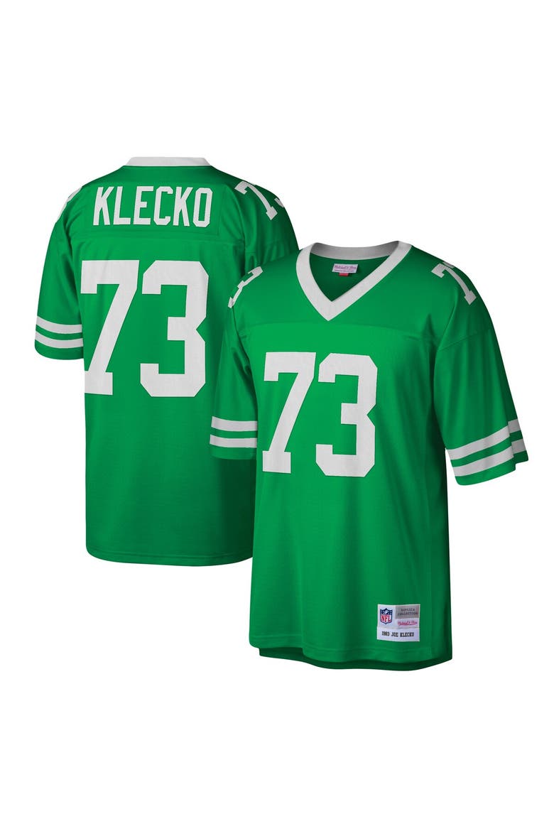 Men's Mitchell & Ness Joe Klecko Kelly Green New York Jets Legacy Replica Jersey, Main, color, Kelly Green