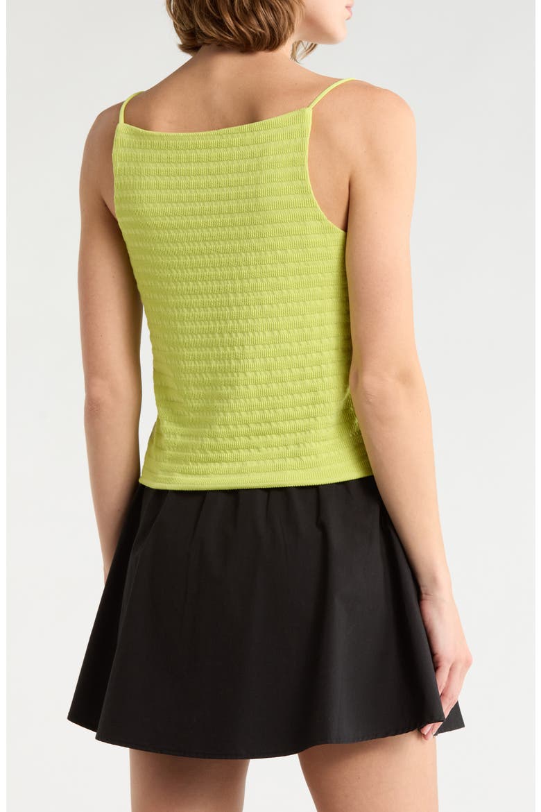 Ribbed Knit Camisole, Alternate, color, CELERY