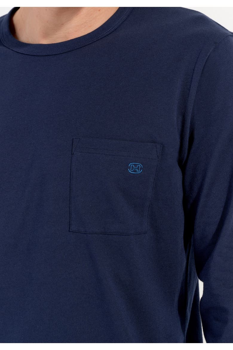 Kenny Long Sleepwear, Alternate, color, Navy Print