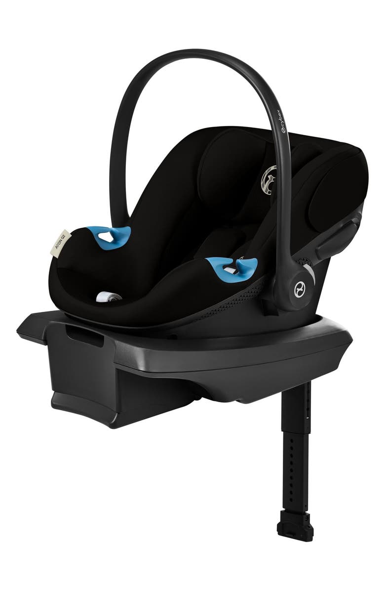 CYBEX Aton G2 Infant Car Seat with Load Leg Base, Main, color, Moon Black