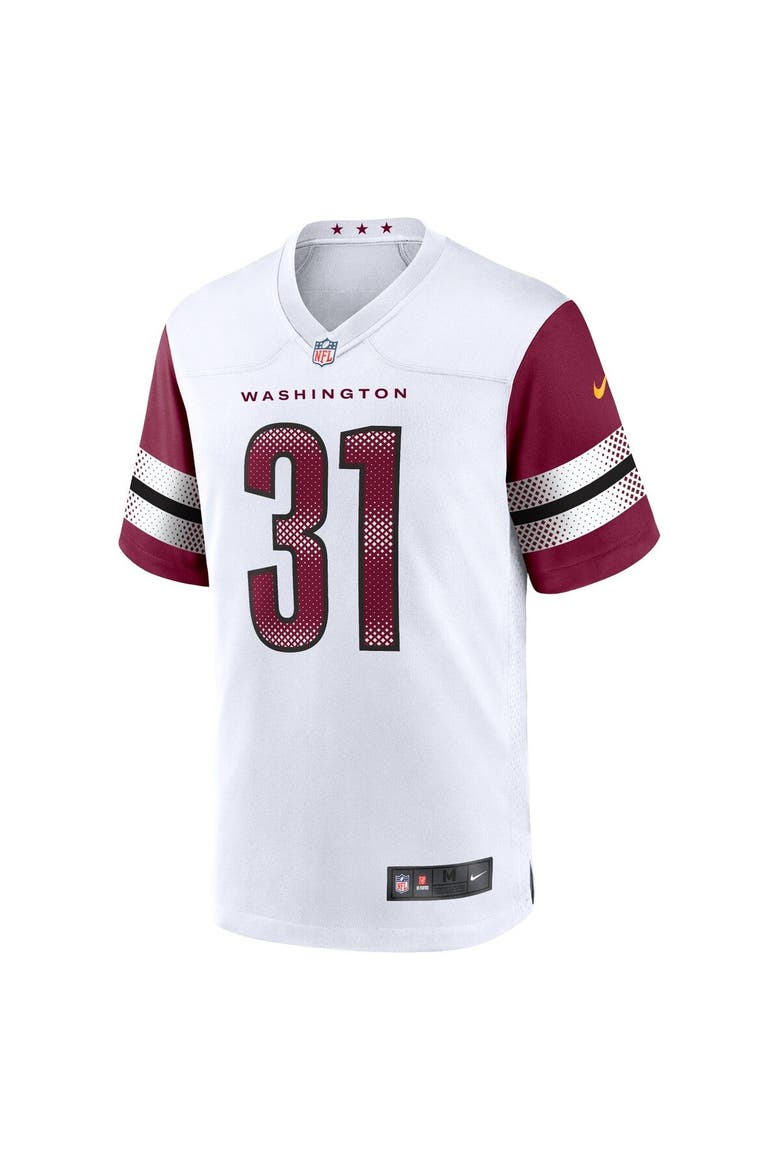 Men's Nike Kamren Curl White Washington Commanders Game Jersey, Alternate, color, White