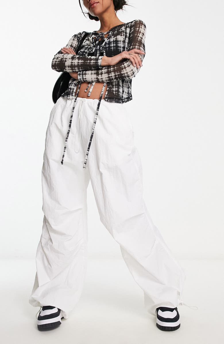 ASOS DESIGN Parachute Cargo Pants, Main, color, 