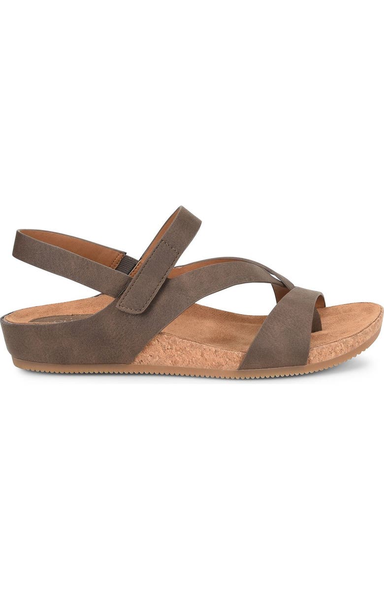 EUROSOFT Gianetta Ankle Strap Sandal, Main, color, Mocha