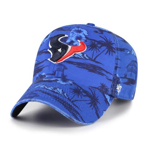 Men's '47  Royal Houston Texans Fiji Clean Up Adjustable Hat