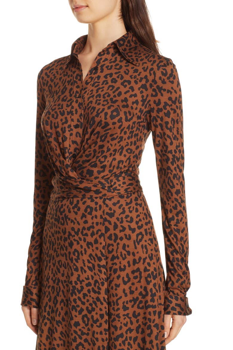 Didi Silk Jersey Dress, Alternate, color, HEYFORD CO