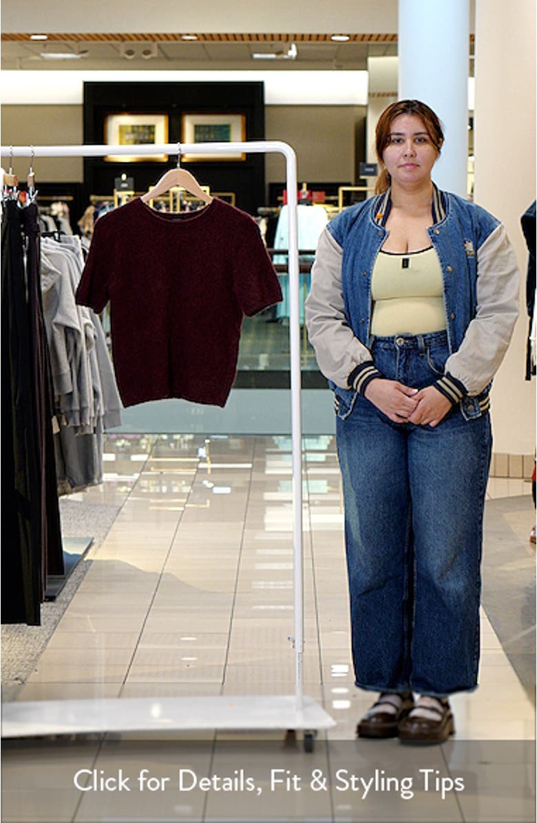 Short Sleeve Crewneck Sweater, sales video thumbnail