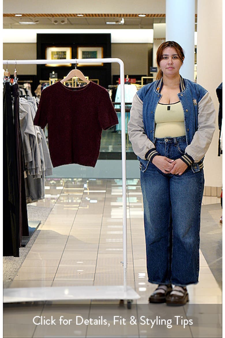Short Sleeve Crewneck Sweater video
