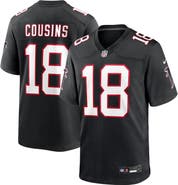 Nike Youth Nike Kirk Cousins Black Atlanta Falcons Alternate Game Jersey