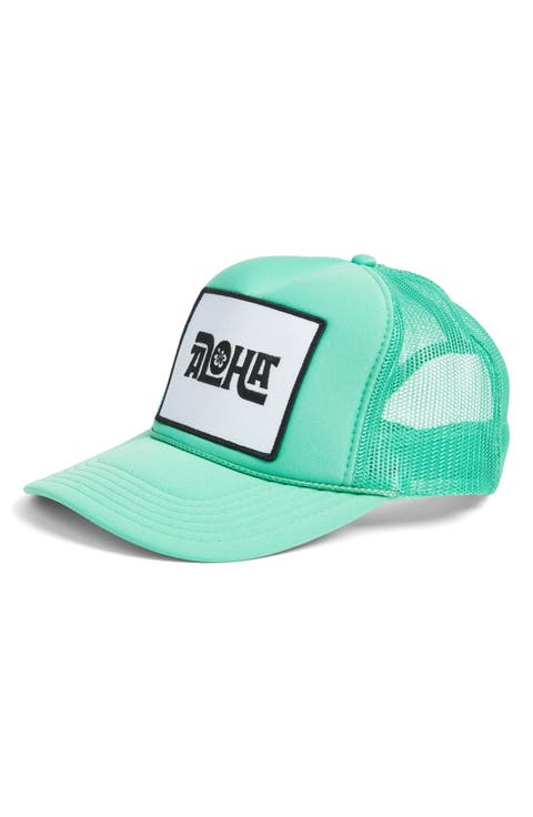 Aloha Flower Trucker Hat