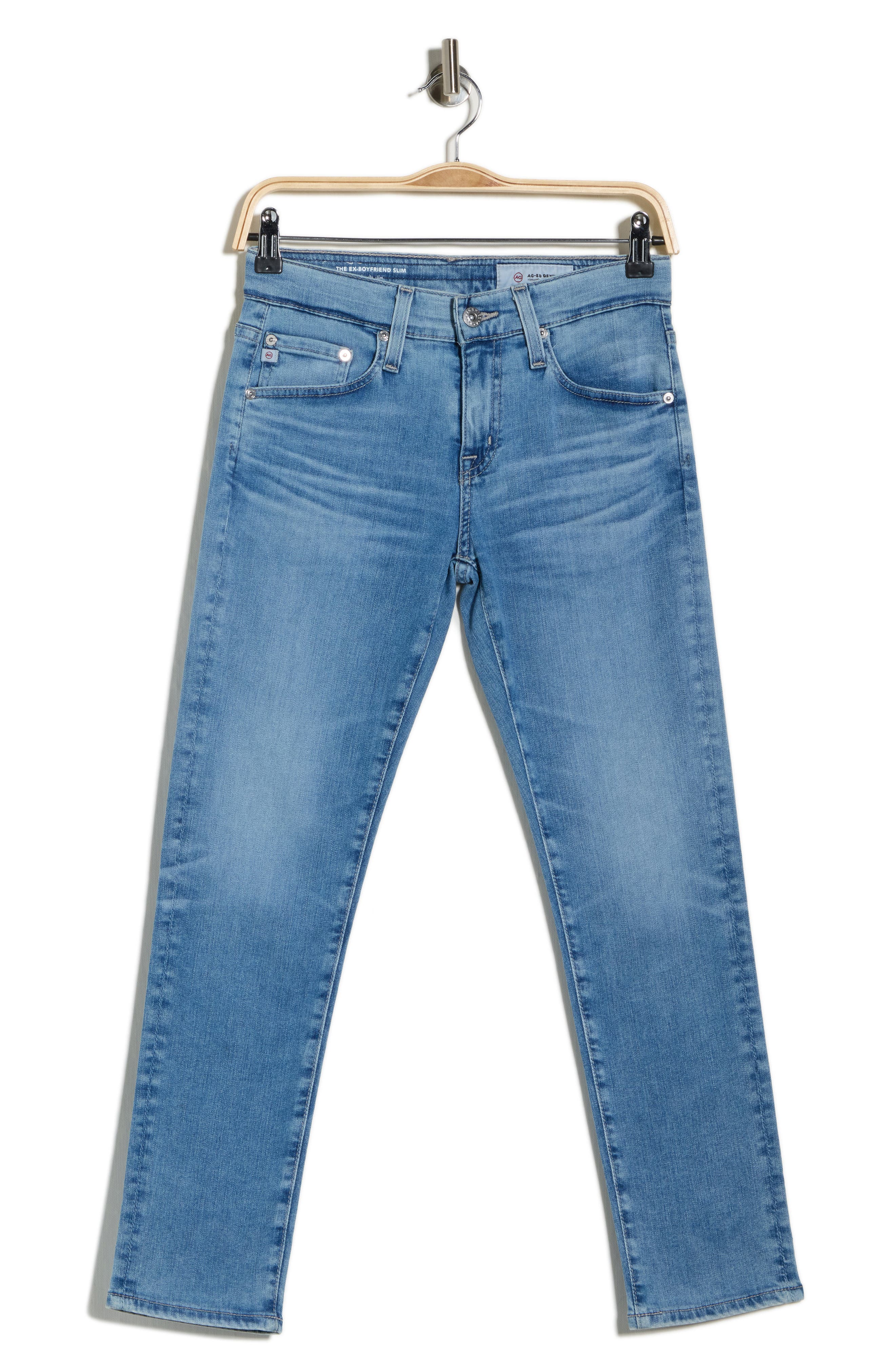 AG Ex-Boyfriend Crop Slim Jeans