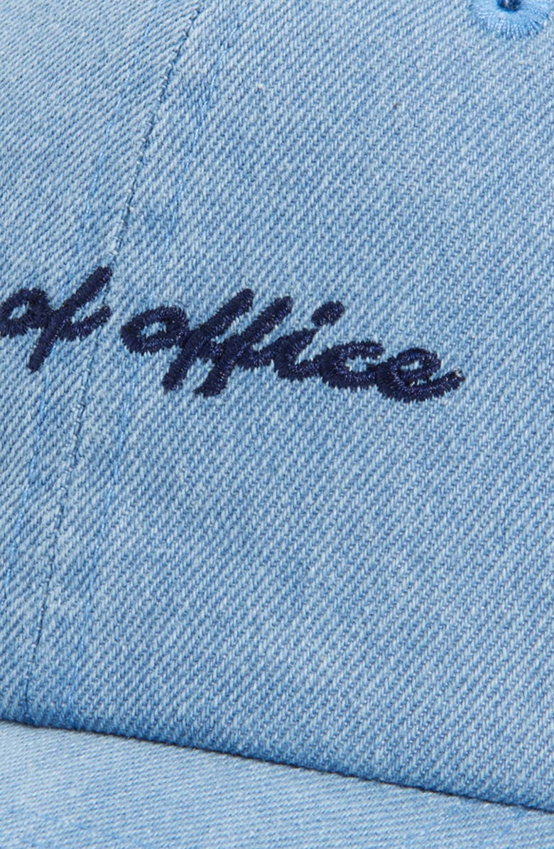 American Needle Out of Office Embroidered Baseball Cap, Alternate, color, Denim Twill